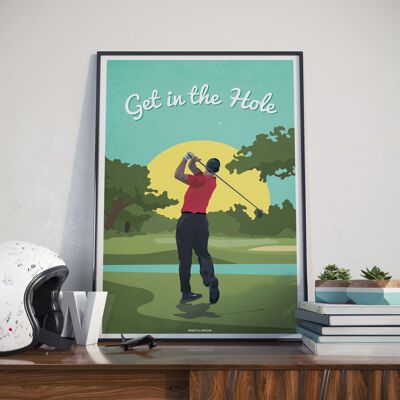 GOLF | Get in the Hole - 30 x 40 cm