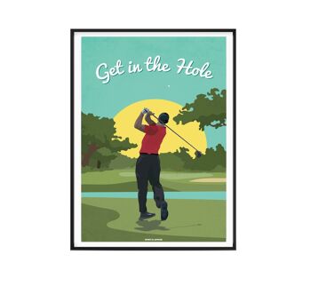 GOLF | Get in the Hole - 40 x 60 cm 4