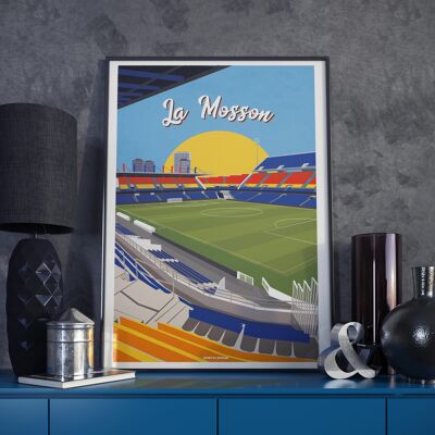 Poster MONTPELLIER | Mosson Stadium - 30 x 40 cm