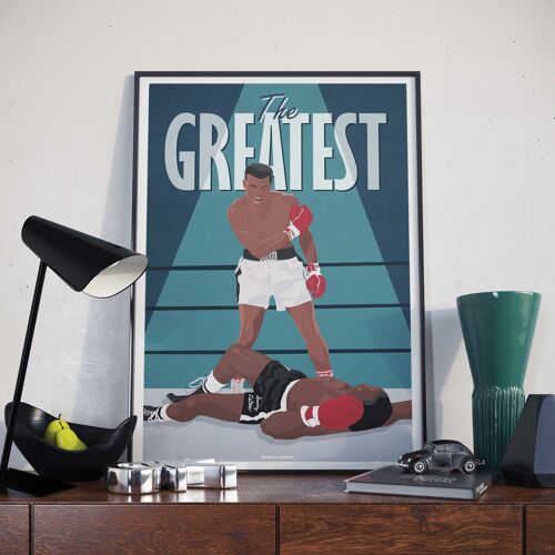 BOXE | Mohamed The Greatest - 30 x 40 cm