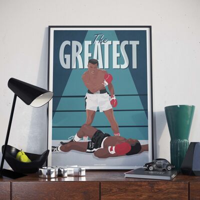 BOXE | Mohamed The Greatest - 40 x 60 cm