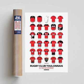 RUGBY | RC TOULON Maillots Historiques 3