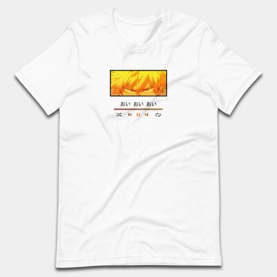 Bakugou Vibes Unisex T-Shirt_Weiß