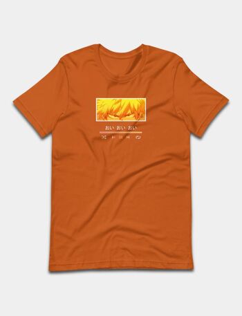T-shirt unisexe Bakugou Vibes_Orange 3