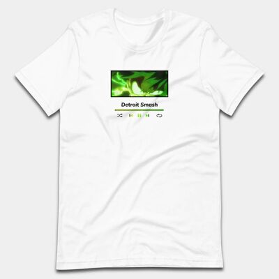 Camiseta Unisex Deku Vibes_Blanco