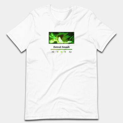 Camiseta Unisex Deku Vibes_Verde hoja