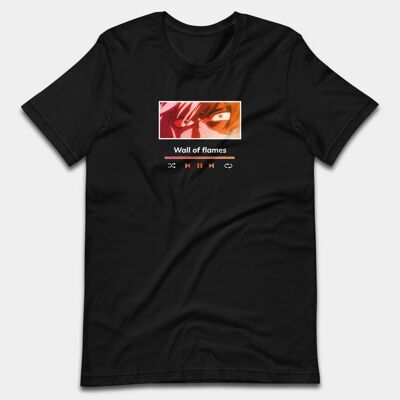 Todoroki Vibes Unisex T-Shirt_Schwarz