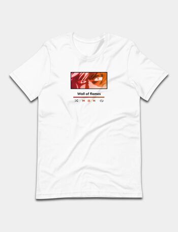 Todoroki Vibes T-shirt unisexe_Rouge 2