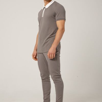 Charcoal Essential Polo
