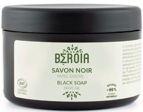 Savon noir sans parfum à l'huile d'olive