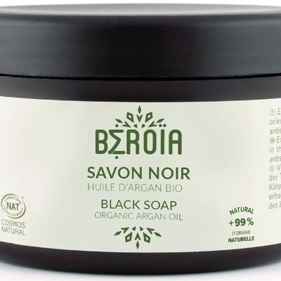 Savon noir à l'huile d'argan bio