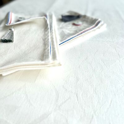 CEMENT TILE tablecloth - 100% COTTON