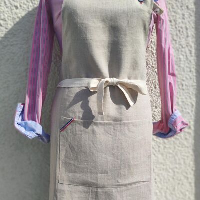 PRO Apron - 100% NATURAL LINEN