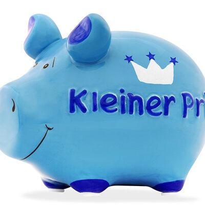 Spardose KCG Kleinschwein, Kleiner Prinz, aus Keramik, Art. 101190 (B/H/T) 12,5x9x9 cm
