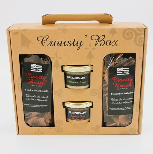 Chips de sarrasin CROUSTY'BOX TARTINADE LUXE