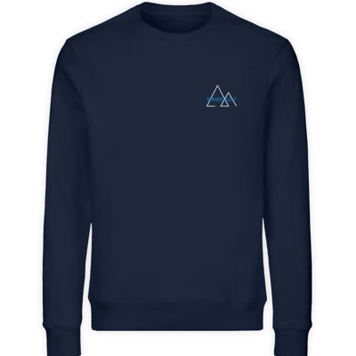 Sweatshirt "wanderlust" french navy