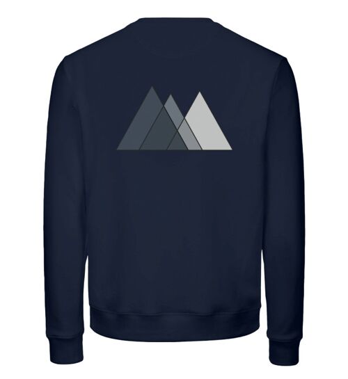 Sweatshirt "mountains" french navy