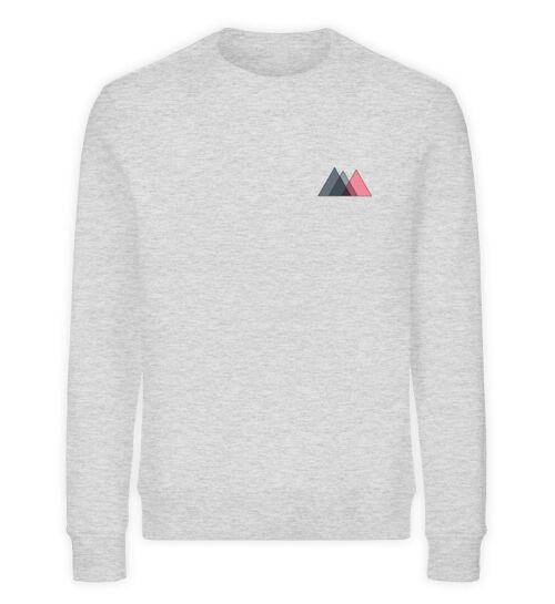 Sweatshirt "mountains" heather grey