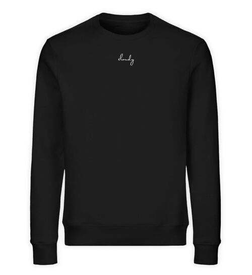 Sweatshirt "cloudy" black