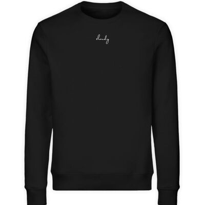 Sweatshirt "cloudy" black