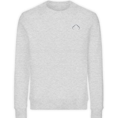 Sudadera "cloudy cloud" gris jaspeado