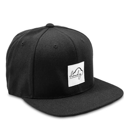 Classic Snapback "cloudy" black