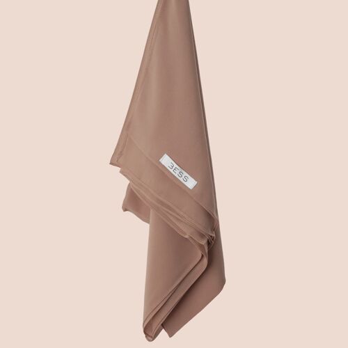 Premium Chiffon Scarf - Peach Orange