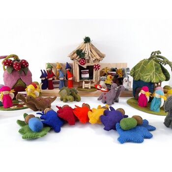 Rêveurs des bois Rainbow - set de 7 - PAPOOSE TOYS 3