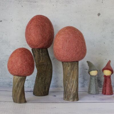 Earth autumn trees - set of 3 - PAPOOSE TOYS