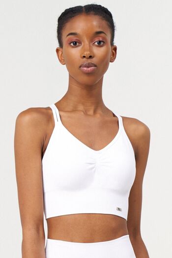 Soutien-gorge Yin Yang en blanc 3