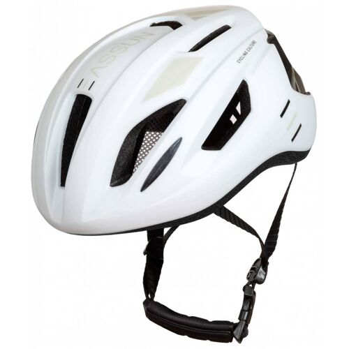 Gran Fondo EASSUN Cycling Helmet, Light and Ventilated White