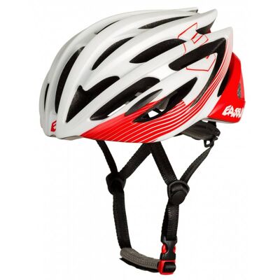 Cycling Marmolada II EASSUN Helmet, Ultra-Light-Weight, White and Red