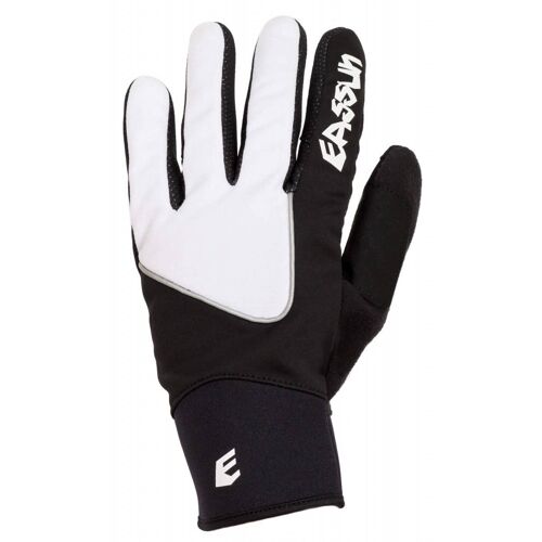 Frozen Polar EASSUN Long Cycling Gloves, Windstopper, Black and White