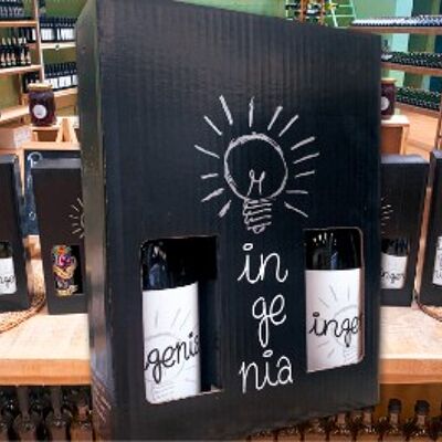 Pack de 3 vinos Ingenia D.O. Madrid
Tinto Selección 2014