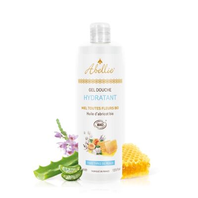 Organic moisturizing shower gel 400ml