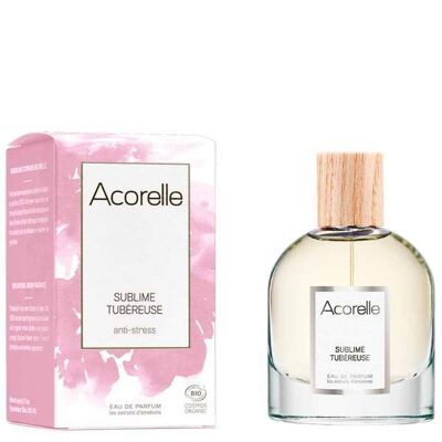 ACORELLE Eau De Parfum Sublime Tubereuse Certifiée Bio - Anti-stress