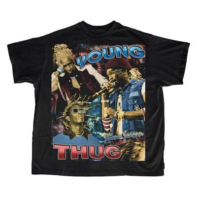Camiseta Young Thug - Negro