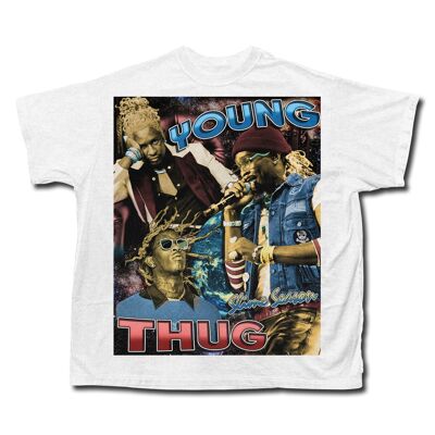 T-shirt Young Thug - Blanc