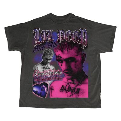 T-Shirt Lil Peep - Nero Vintage