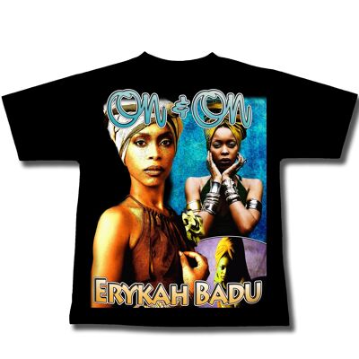 T-Shirt Erykah Badu - Noir Standard