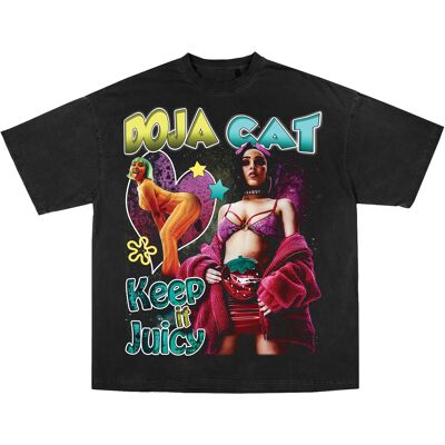 T-shirt Doja Cat - T-shirt oversize di lusso