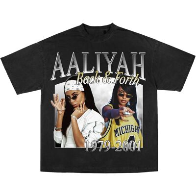 T-Shirt Aaliyah - T-shirt oversize di lusso