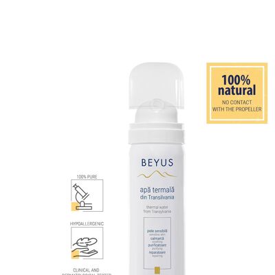 Spray de agua termal de manantial - cuidado de pieles sensibles y con tendencia acneica - 50 ml
