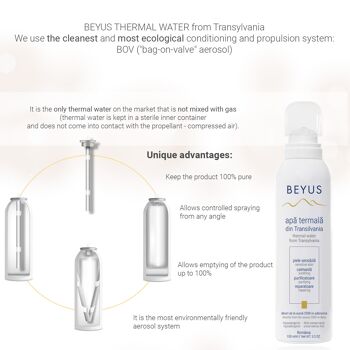 Spray d'eau thermale de source - soin peaux sensibles et à tendance acnéique - 50 ml 3