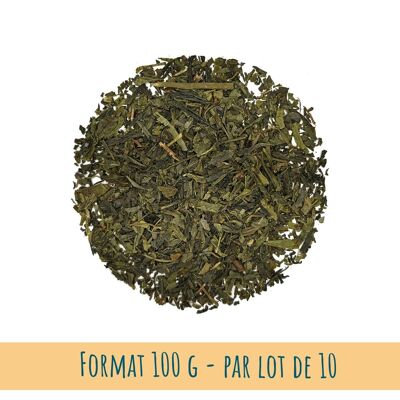 Thé vert bio Sencha de Chine - 100g Vrac