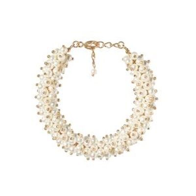 Lilly - Bracelet de perles colorées avec de l'or