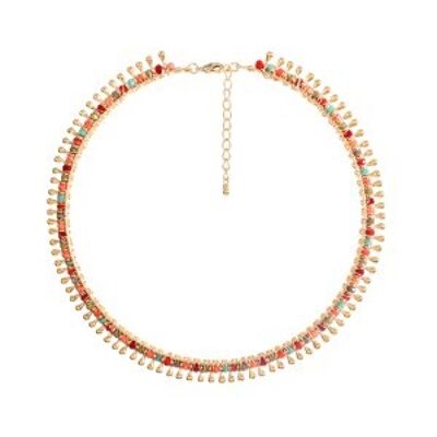 Tine - Beaded Bead Charm Bracelet Set of 2