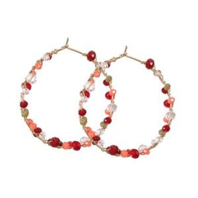 Zarmina - Pearl Half Hoop - Earring