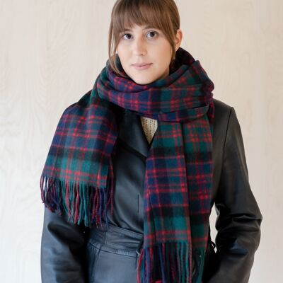 Lambswool Oversized Scarf in Macdonald Tartan