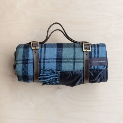 Recycled Wool Picnic Blanket Campbell of Argyll Ancient Tartan